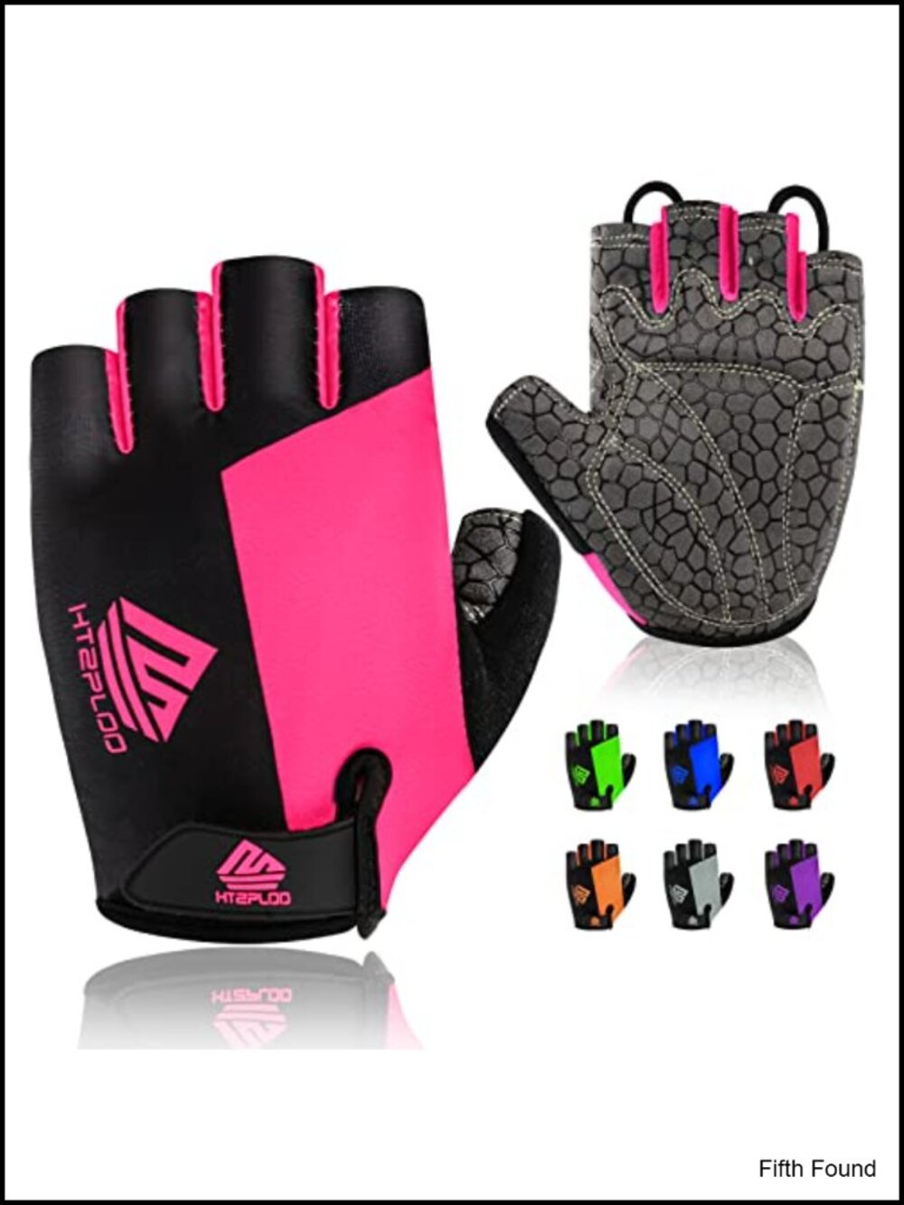 Cycling Gloves Half Finger Anti-Slip Shock-Absorbing Pad Bike Gloves